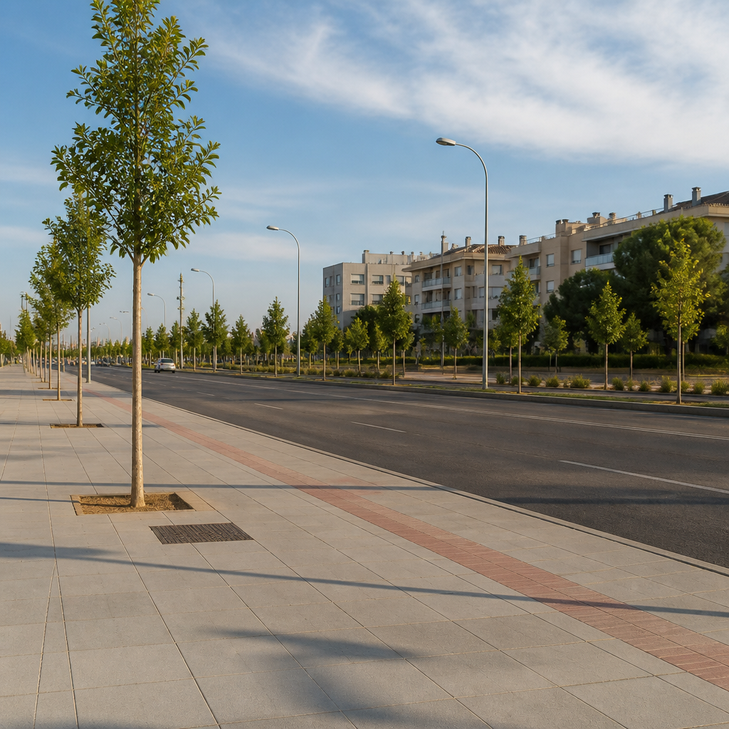 Avenida del entorno ferroviario liberado cerca de la estación de Córdoba, Vial Norte