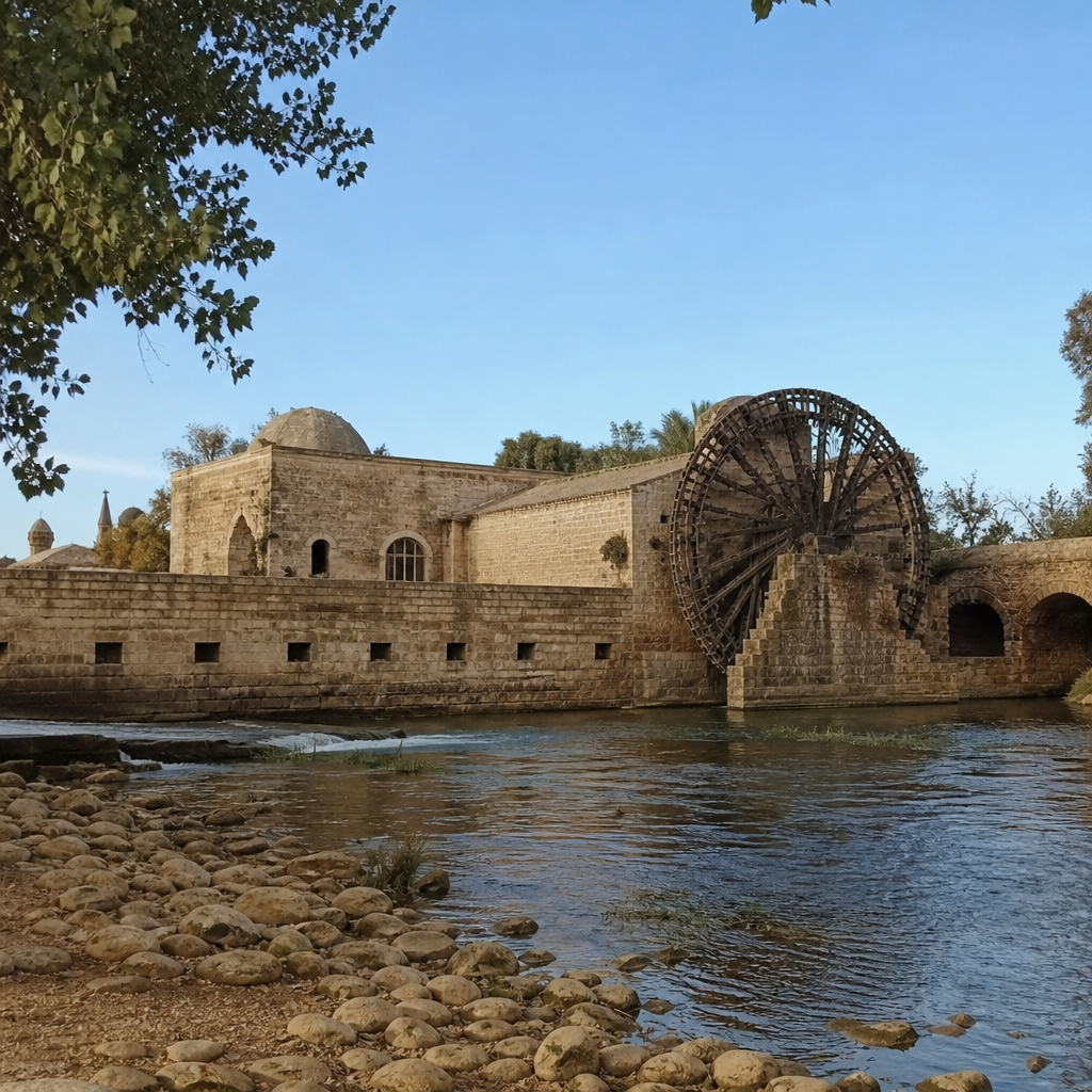 Molino de Pápalo junto al Molino de la Albolafia en Córdoba