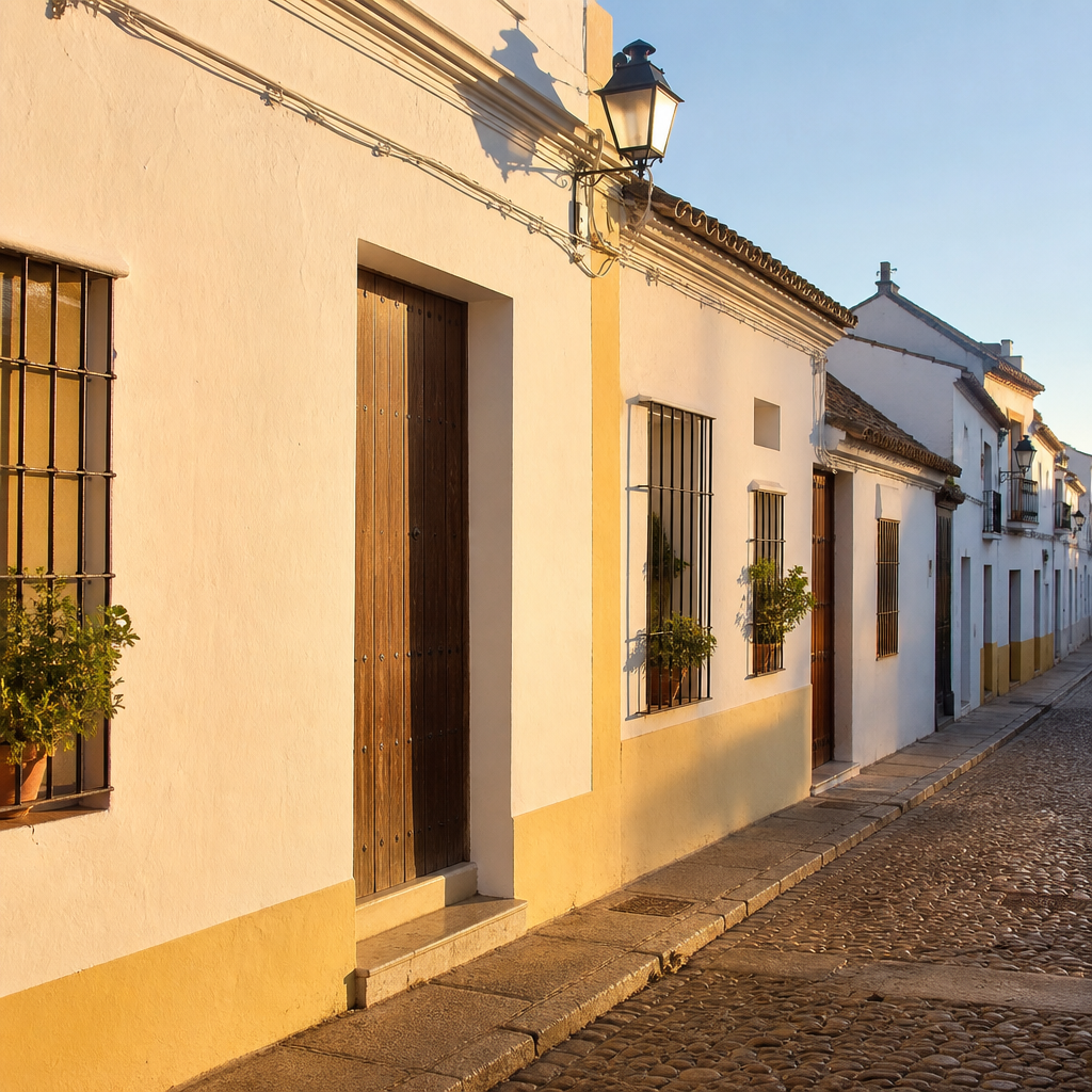 Calle San Basilio, sede de la asociación de los patios cordobeses en 1974