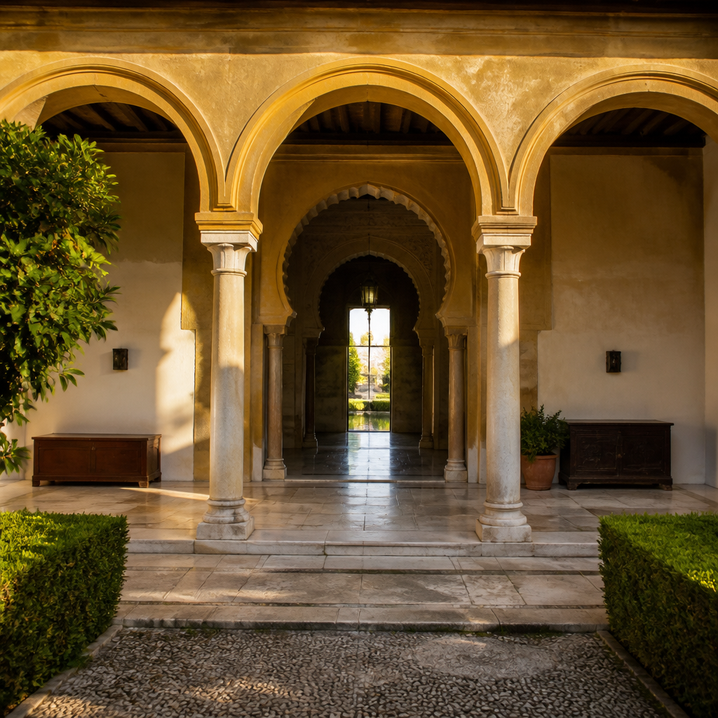Salón de recepciones taifa de los Baños Califales de Córdoba, siglo XI