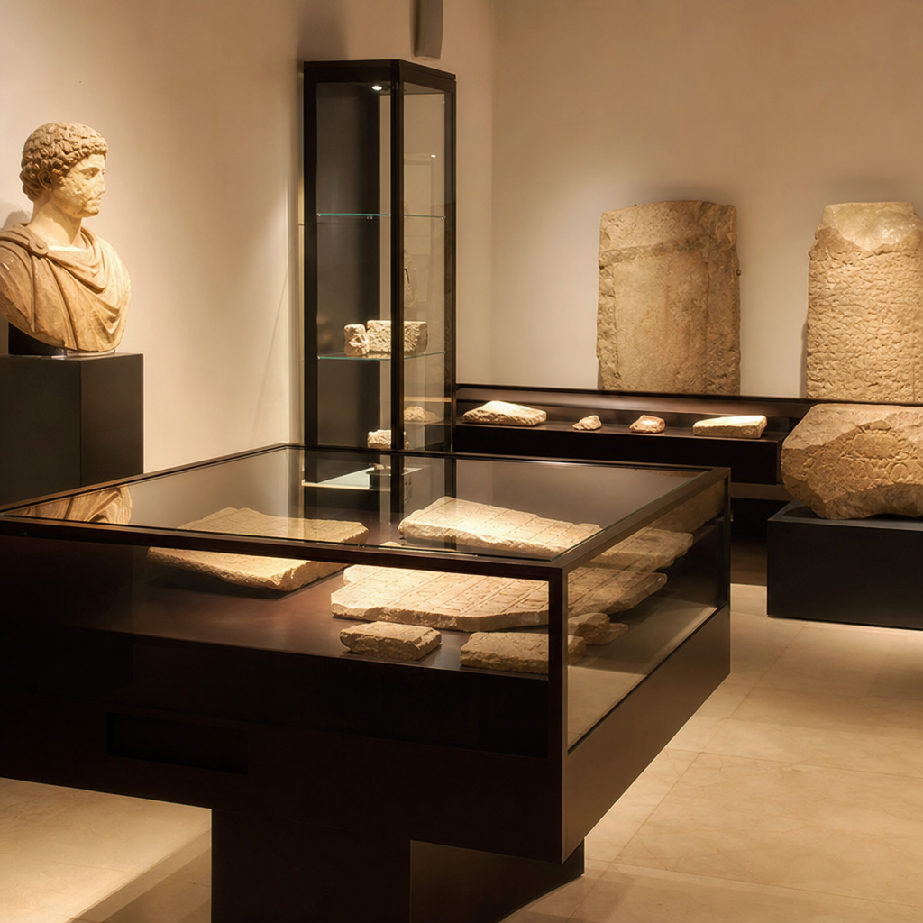 Sala Judía del Museo Arqueológico de Lucena con lápidas, Lucena judía historia