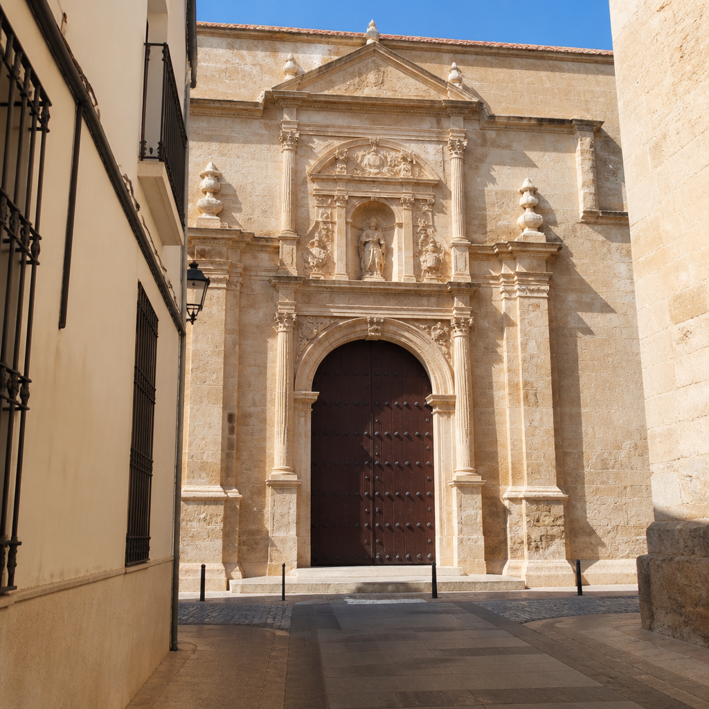 Dos mundos bajo un arco