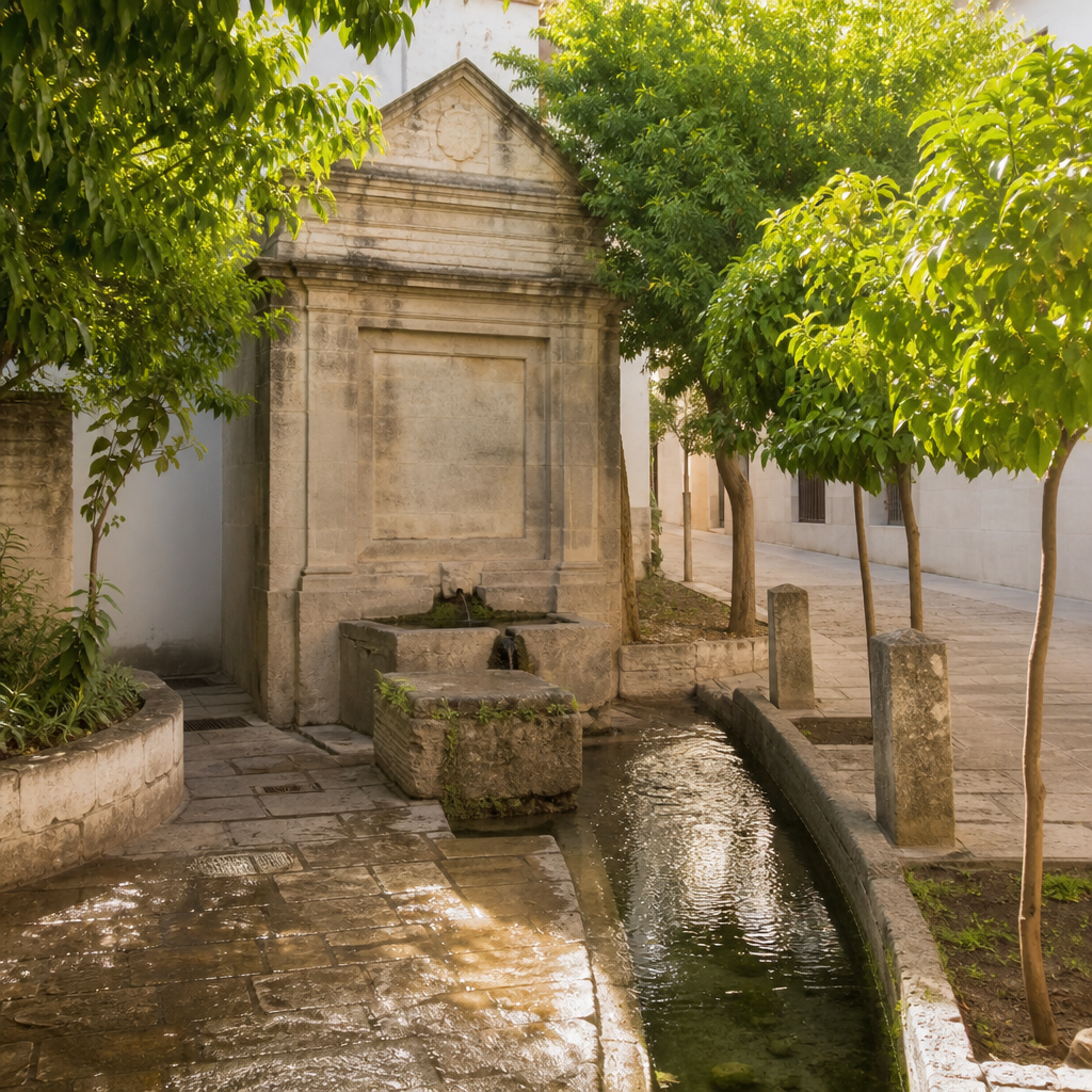Fuente de la Salud, una de las fuentes de Priego de Córdoba