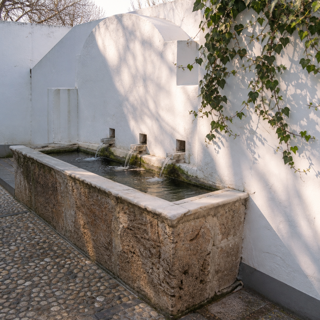 Fuente de la Puerta del Sol, una de las fuentes de Priego de Córdoba