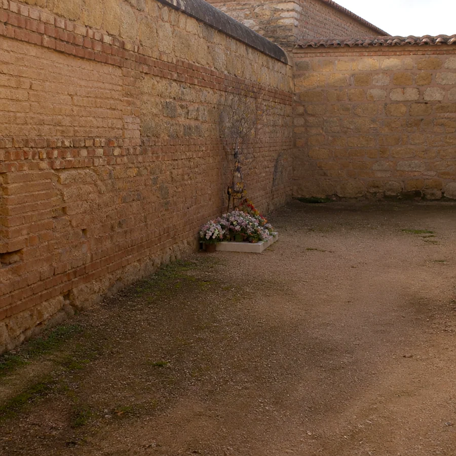 Recreación ilustrativa: Cementerio civil y memorial de la Guerra Civil en Salamanca