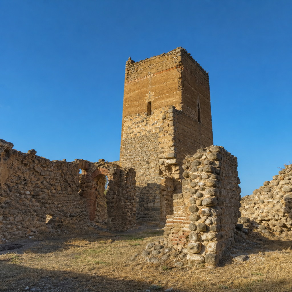 Castillo de Miramontes, Santa Eufemia: audioguía de la fortaleza sobre el risco