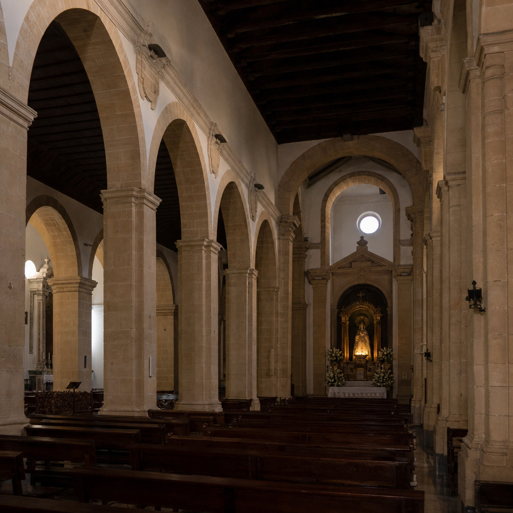Imagen de la Inmaculada en la Iglesia Parroquial de Nuestra Señora de la Asunción de Santaella