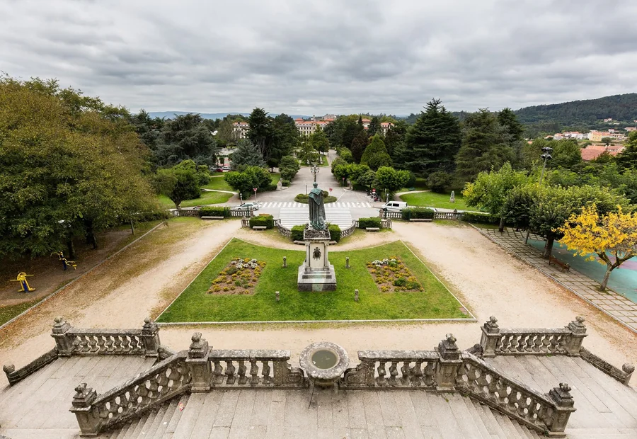 Parque de la Alameda de Santiago de Compostela