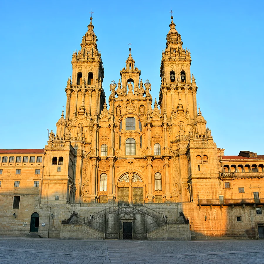 Recreación ilustrativa: Santiago de Compostela