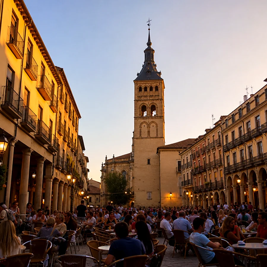 Recreación ilustrativa: Titirimundi, Festival Internacional de Teatro de Títeres de Segovia