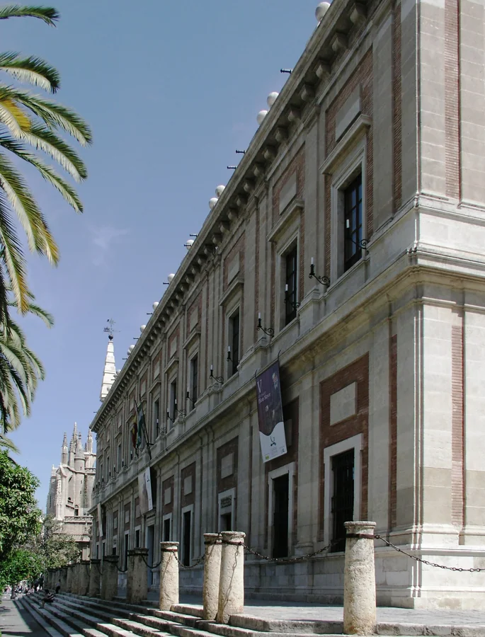 Galerías porticadas de la Casa Lonja de Sevilla
