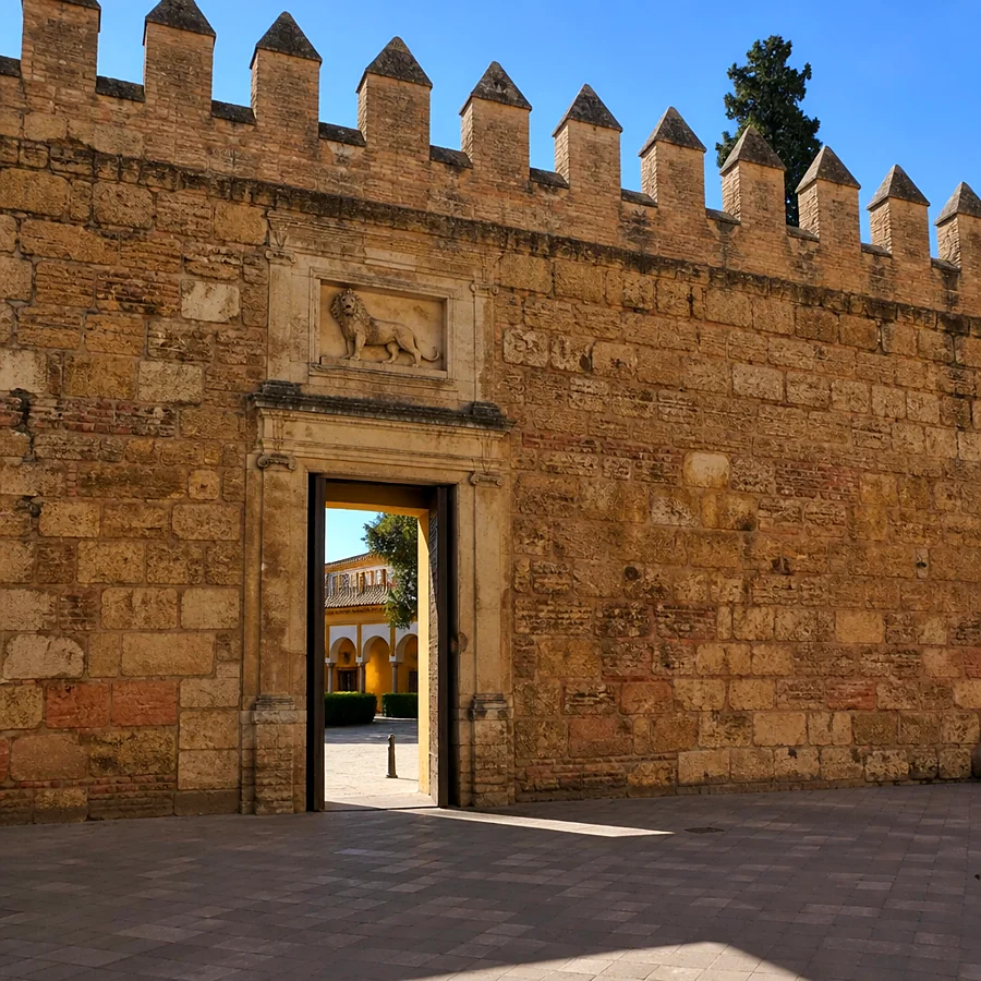 Recreación ilustrativa: Real Alcázar de Sevilla