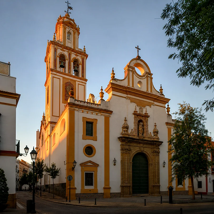 Recreación ilustrativa: Velá de Santiago y Santa Ana