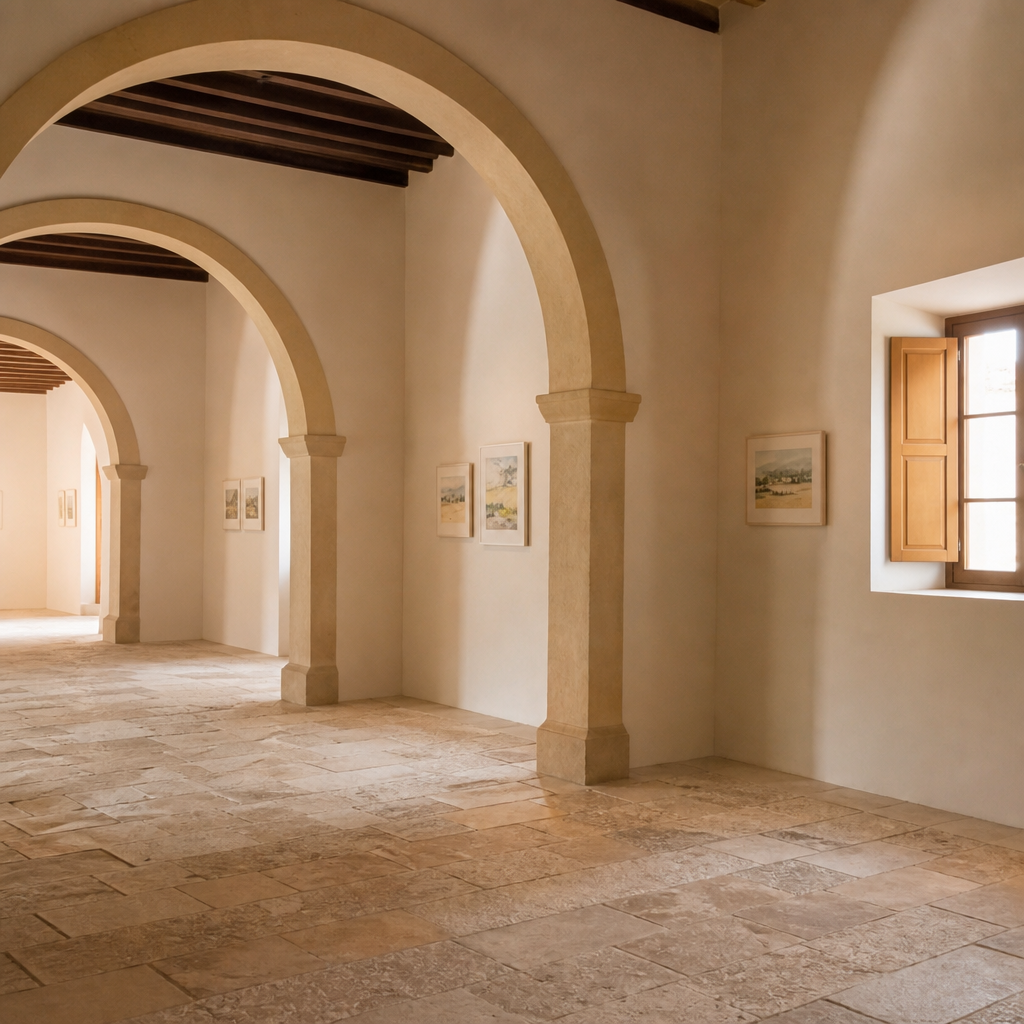 Sala de exposiciones del Pósito Municipal de Torrecampo