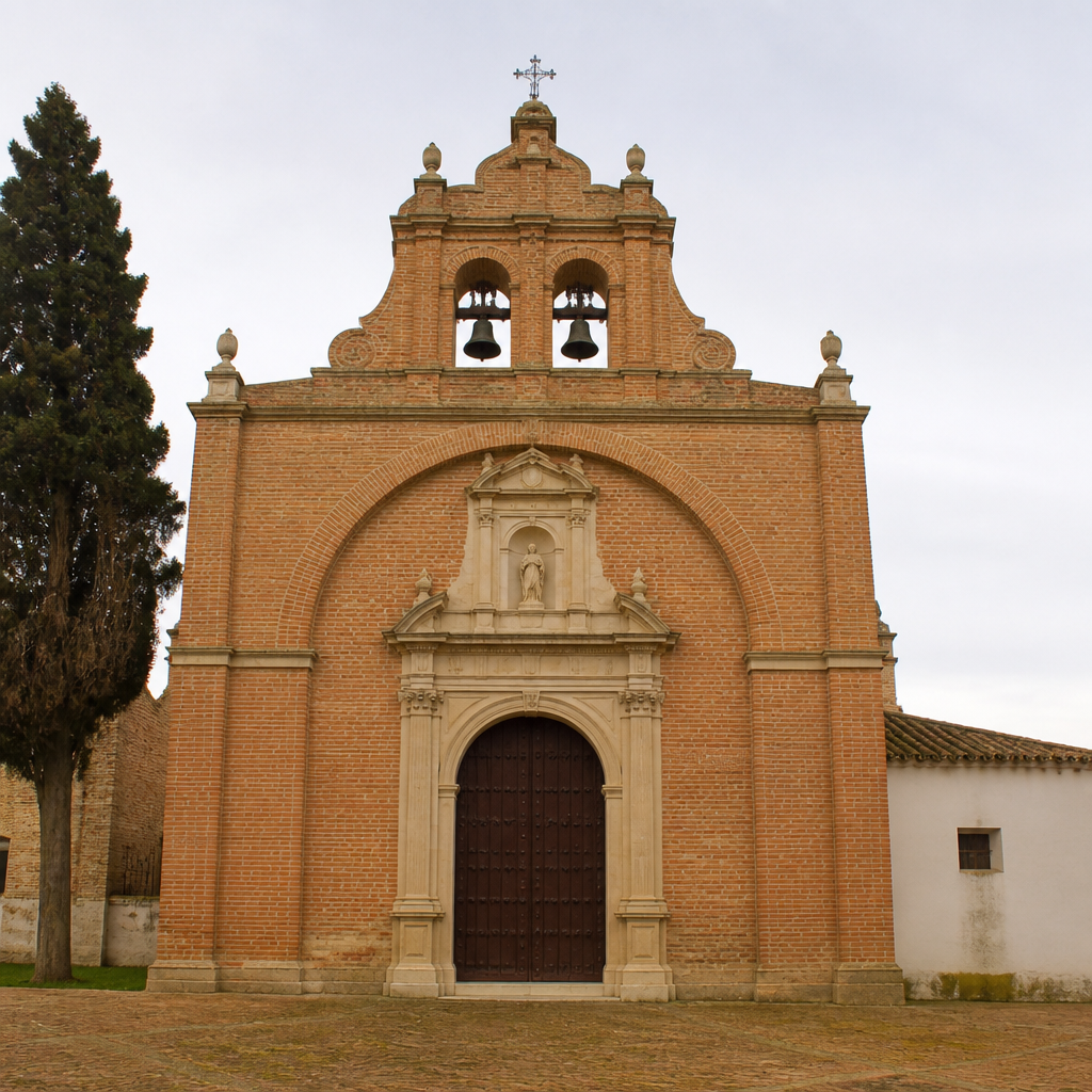 Fachada exterior de la ermita del Santuario de Nuestra Señora de las Veredas.