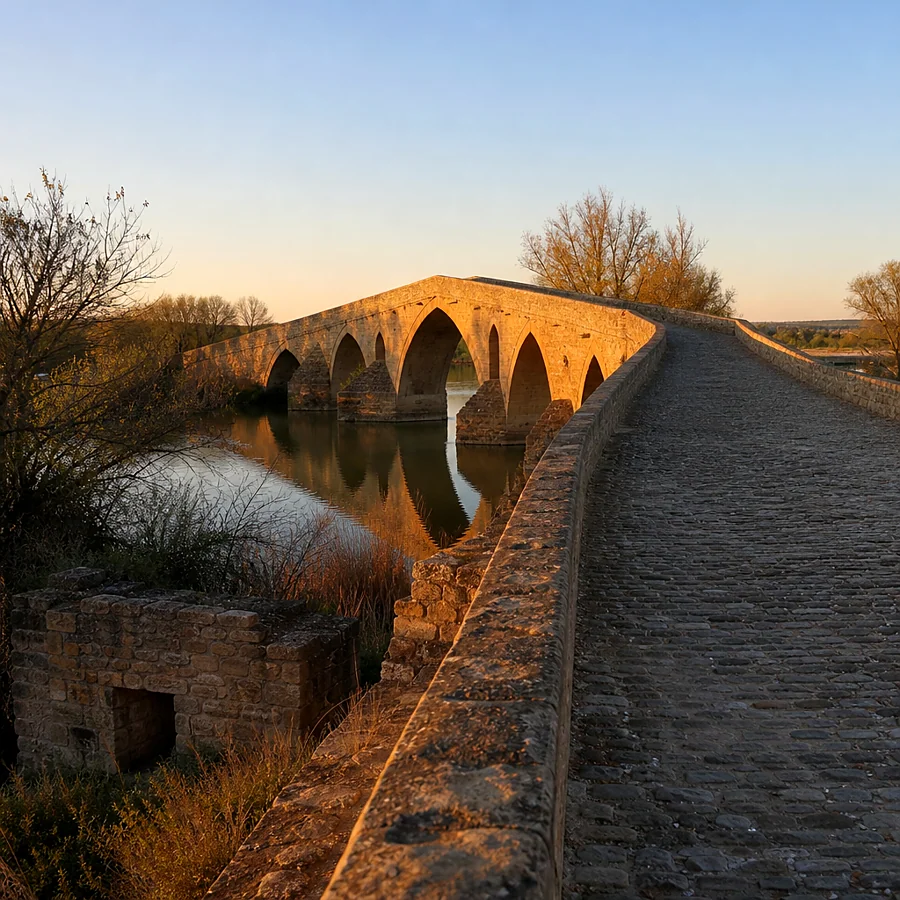 Recreación ilustrativa: Laguna de la Herradura y humedal de Doña Aldonza