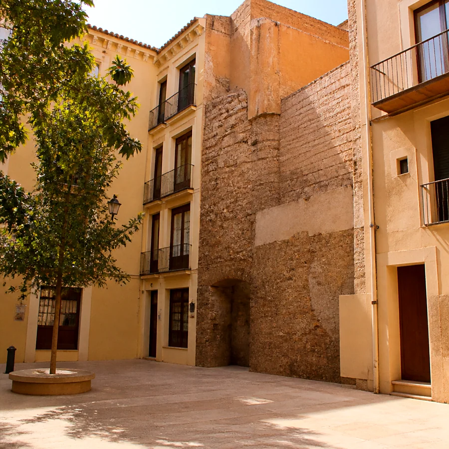Recreación ilustrativa: Muralla islámica de València