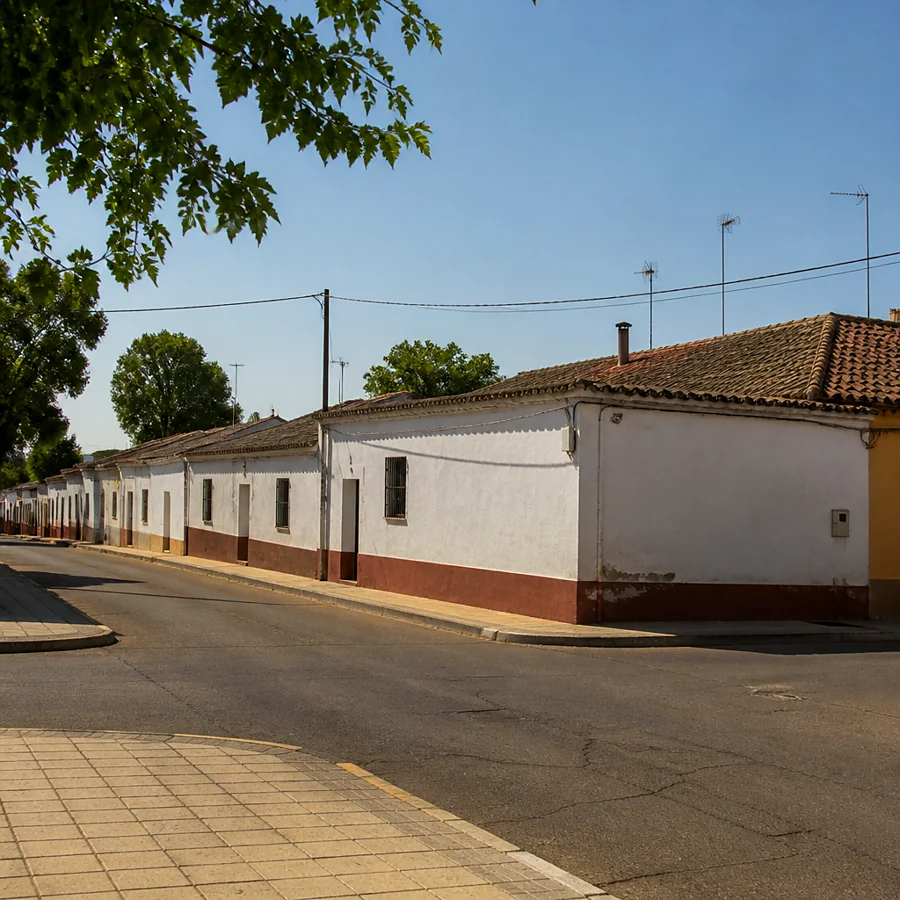 Recreación ilustrativa: Barrio España