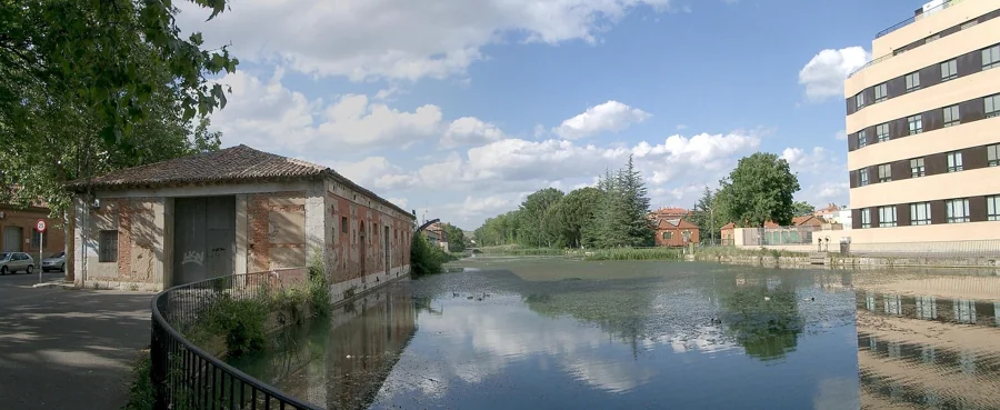 Canal de Castilla y dársena de Valladolid