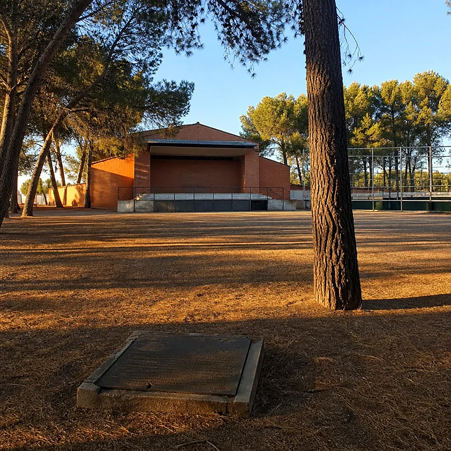 Recreación ilustrativa: Área Recreativa Francisco Pino en el Pinar de Antequera