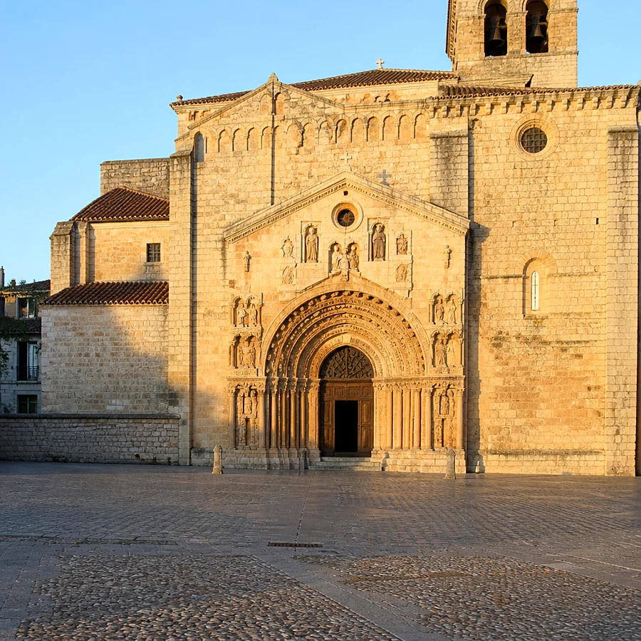 Recreación ilustrativa: Plaza de San Pablo y conjunto monumental