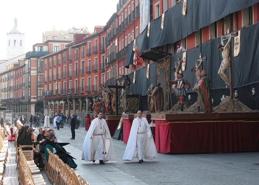 Iglesia de Santiago de Valladolid, sede de la Cofradía de las Siete Palabras