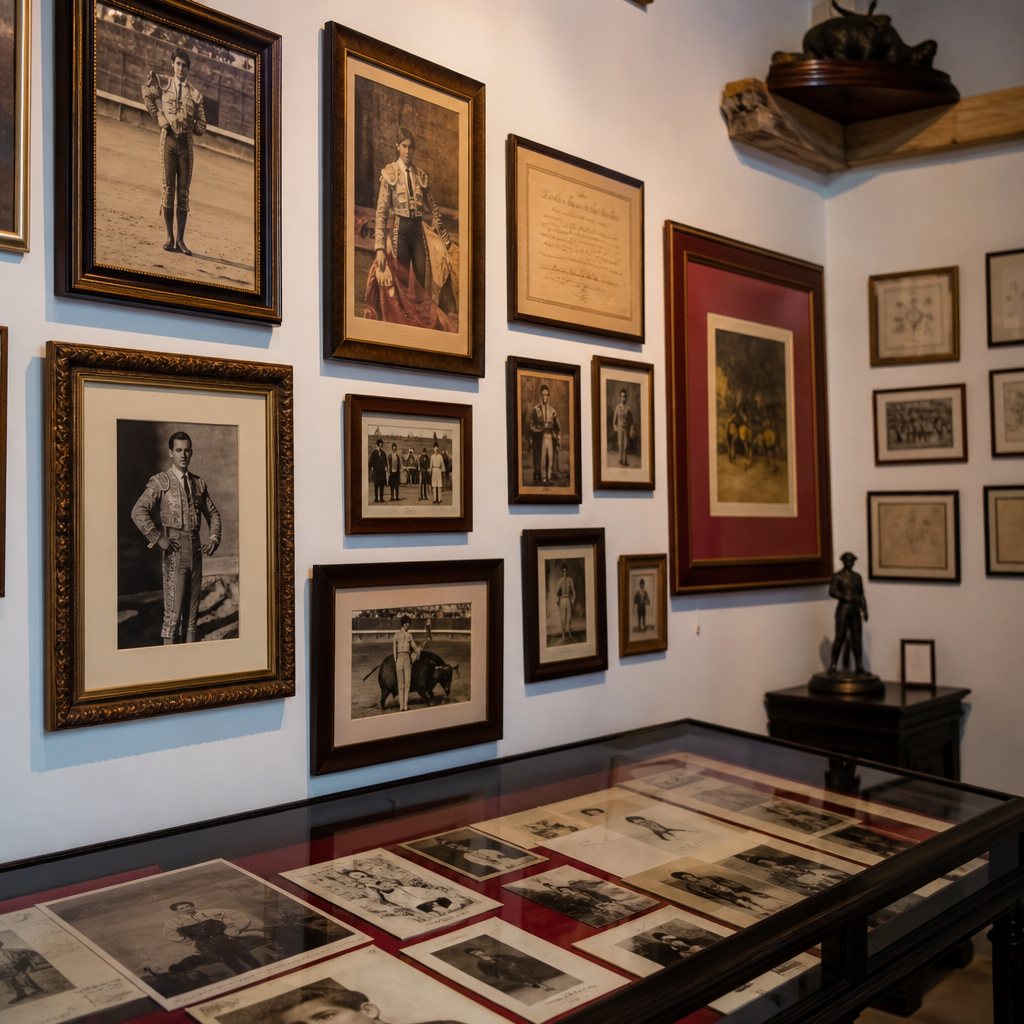 Documentos y fotografías de la colección taurina reunida por Paco Laguna.