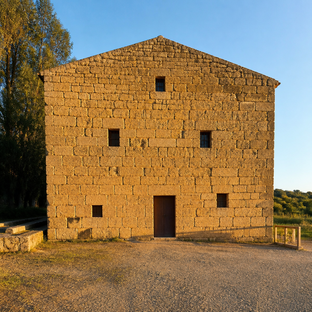 Molino Harinero el Paso de la Aceña en Villa del Río: audioguía de arquitectura