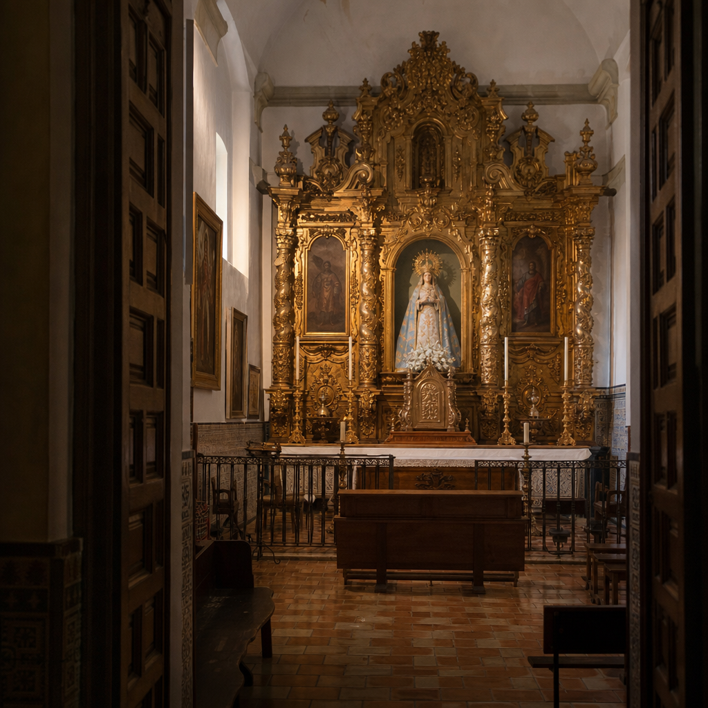 Capilla de Nuestra Señora del Rosario de Fátima en la Iglesia de Santa Marina de Aguas Santas, Villafranca de Córdoba