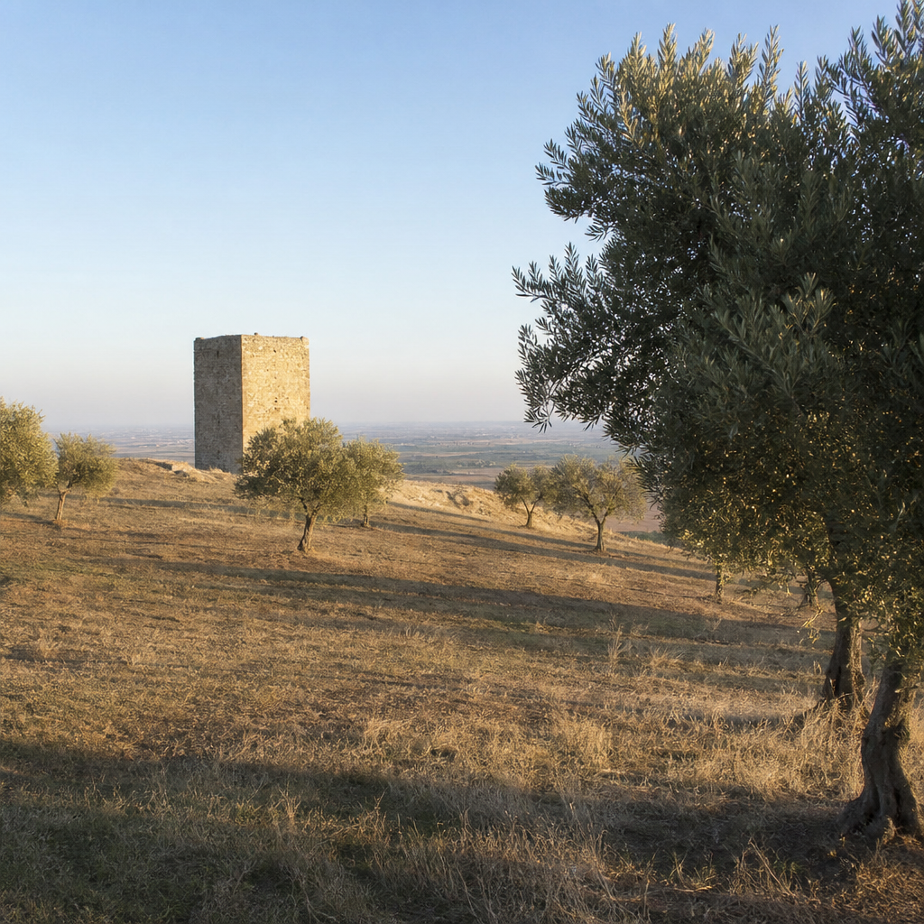 Vistas desde la Torre Juncá y el cerro de Alcaparral en Villafranca de Córdoba