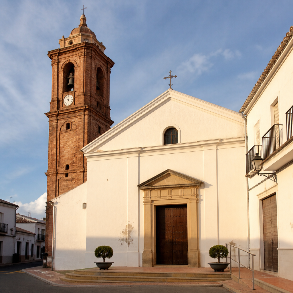 Parroquia de Nuestra Señora de la Piedad de Villaharta: historia y audioguía