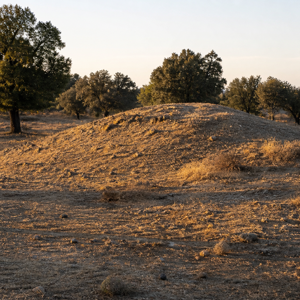 Dolmen de Los Frailes II, Villanueva de Córdoba: audioguía del túmulo y la cámara