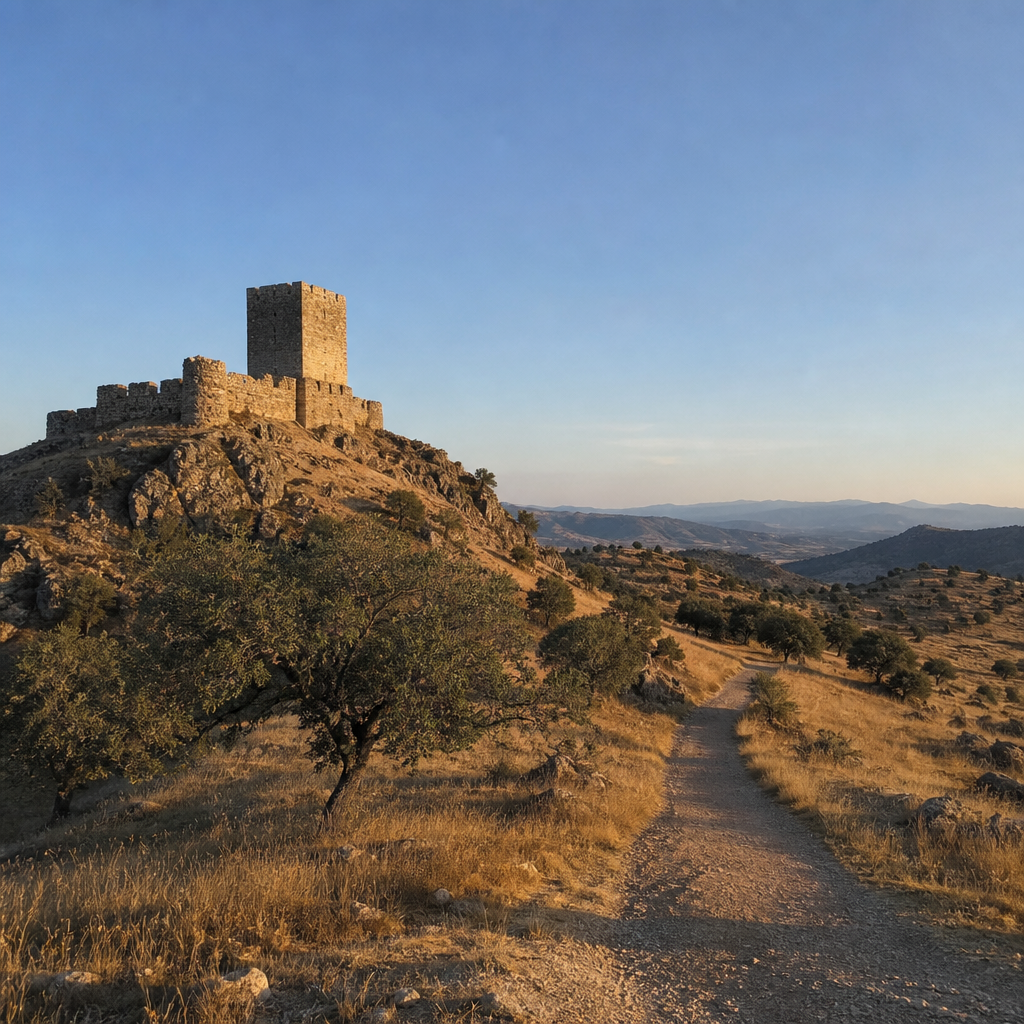 Entorno del Castillo de la Mora en Villanueva del Duque