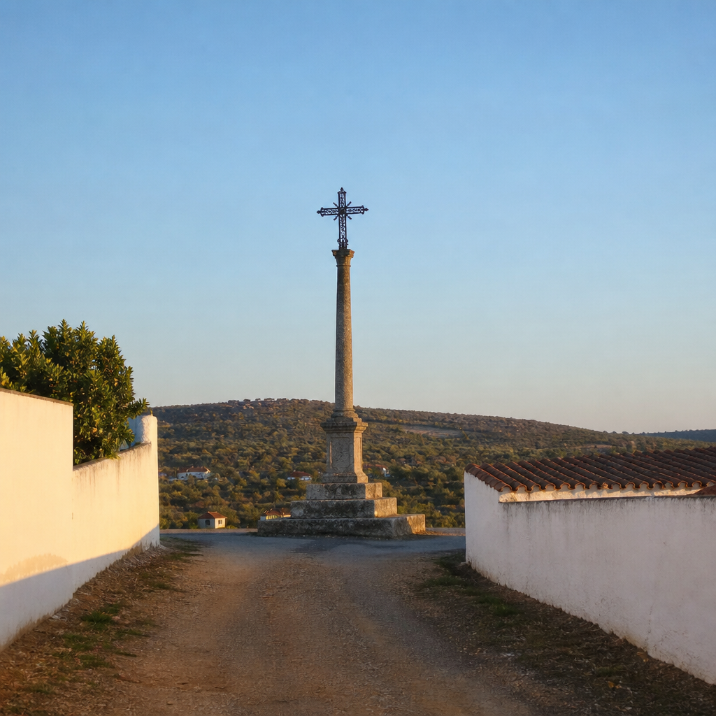 Cruz de la Dehesa, Villanueva del Duque: audioguía del crucero de granito y hierro