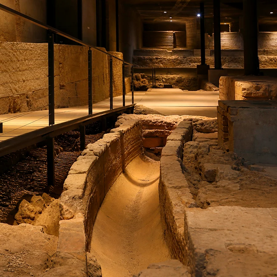 Recreación ilustrativa: Museos de la Ruta de Caesaraugusta