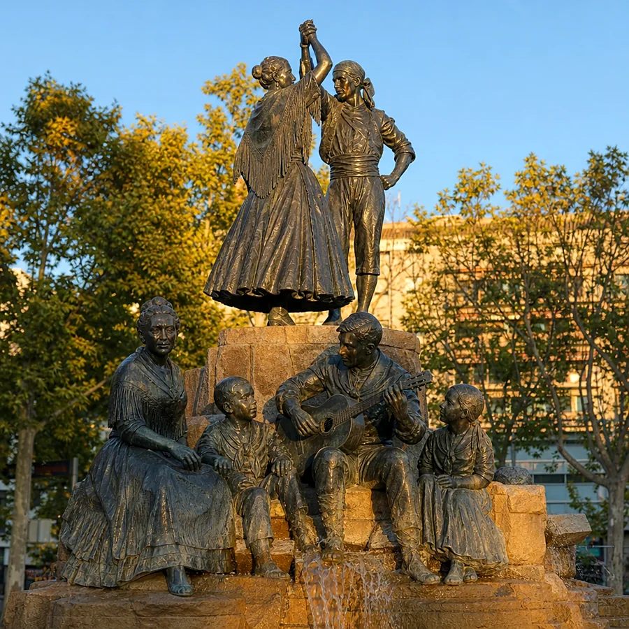 Recreación ilustrativa: Jota Aragonesa
