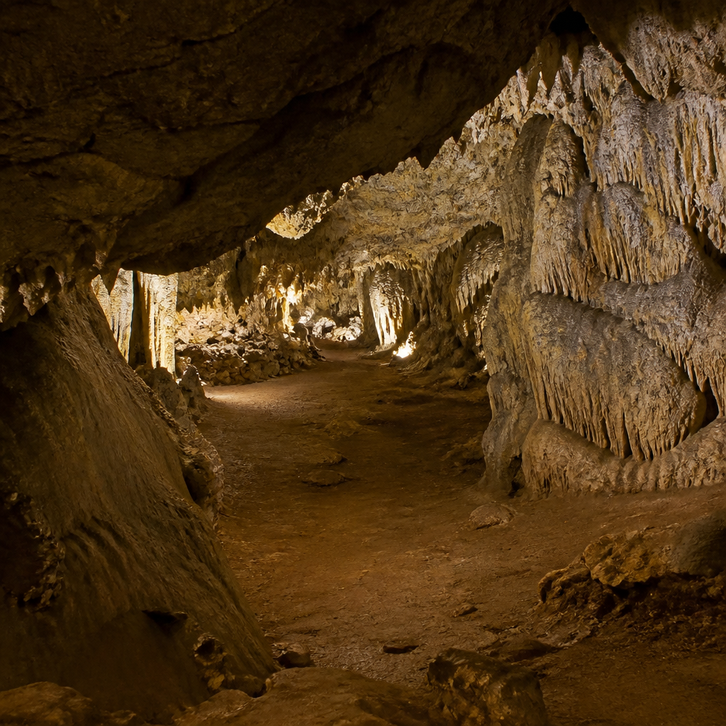 Sala del Neolítico en la Cueva de los Murciélagos de Zuheros