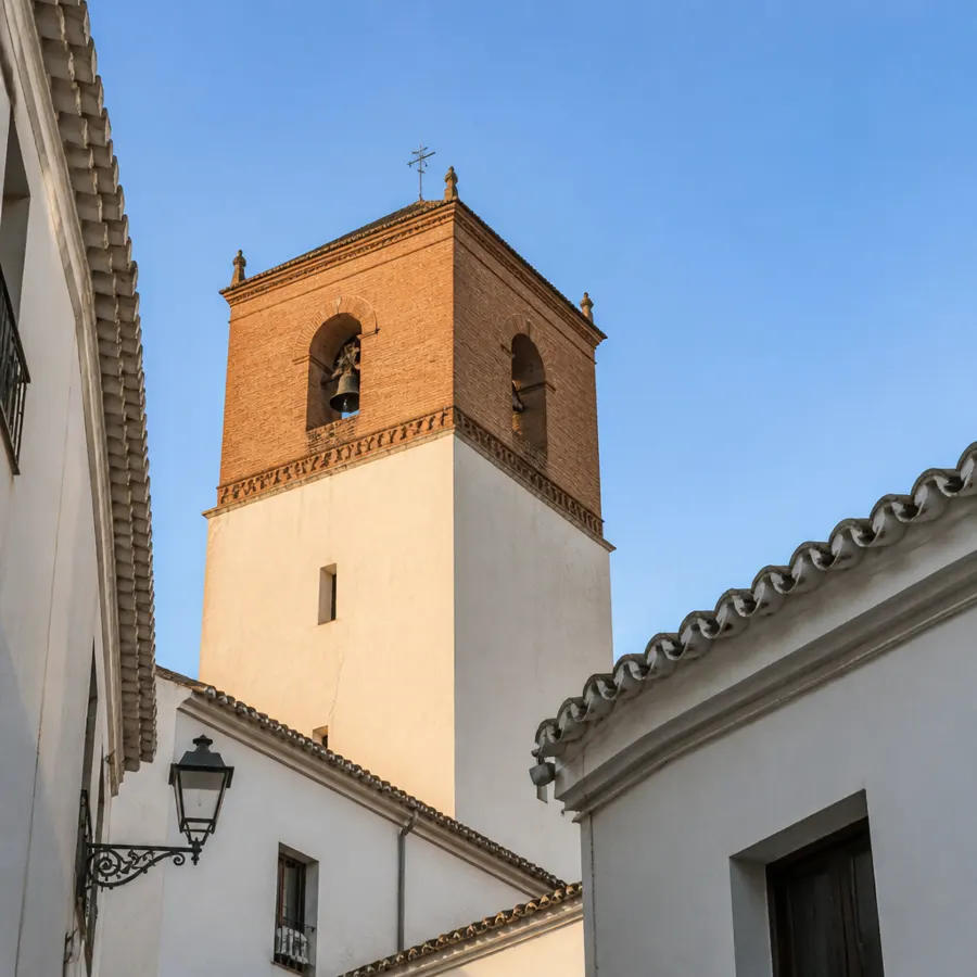 Recreación ilustrativa: Iglesia Parroquial de Nuestra Señora de los Remedios de Zuheros: audioguía