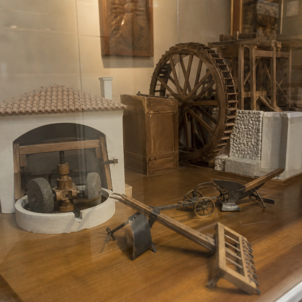 Maquetas agrícolas en el museo de Zuheros, una visita para qué ver en Zuheros